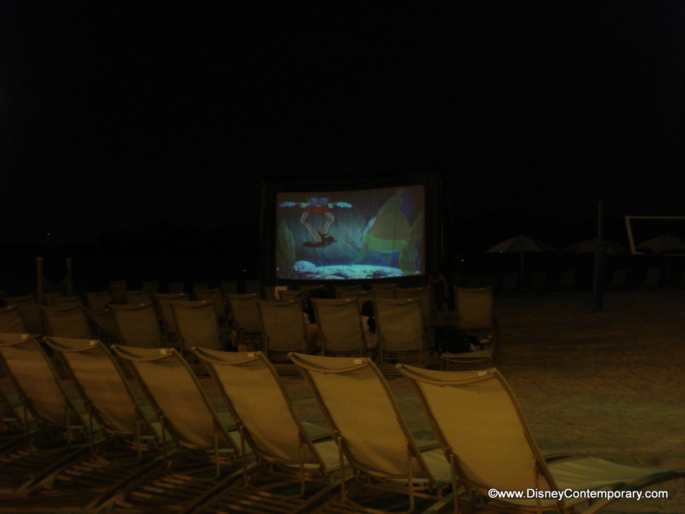 Movie on the Beach at Contemporary